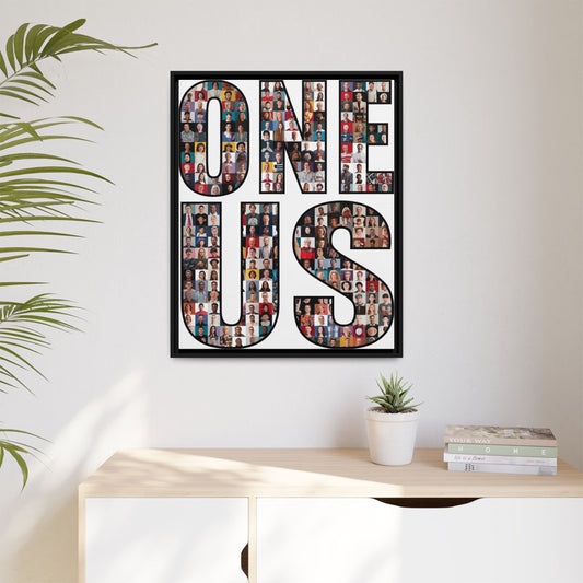 "One Us Humanity" Canvas Print - We Are One