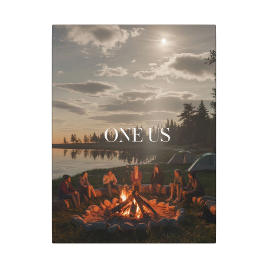 One Us — Campfire Unity | Authentic Connection Wall Art