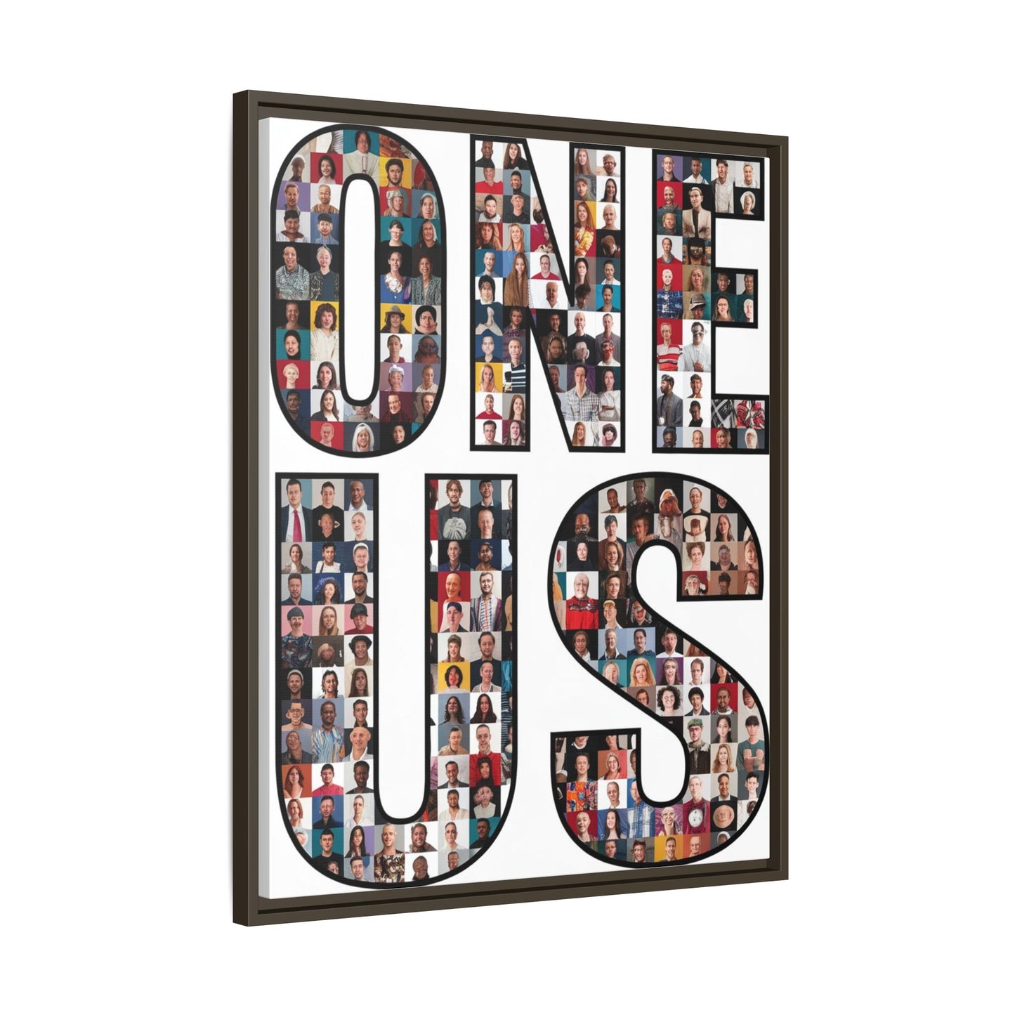 "One Us Humanity" Canvas Print - We Are One
