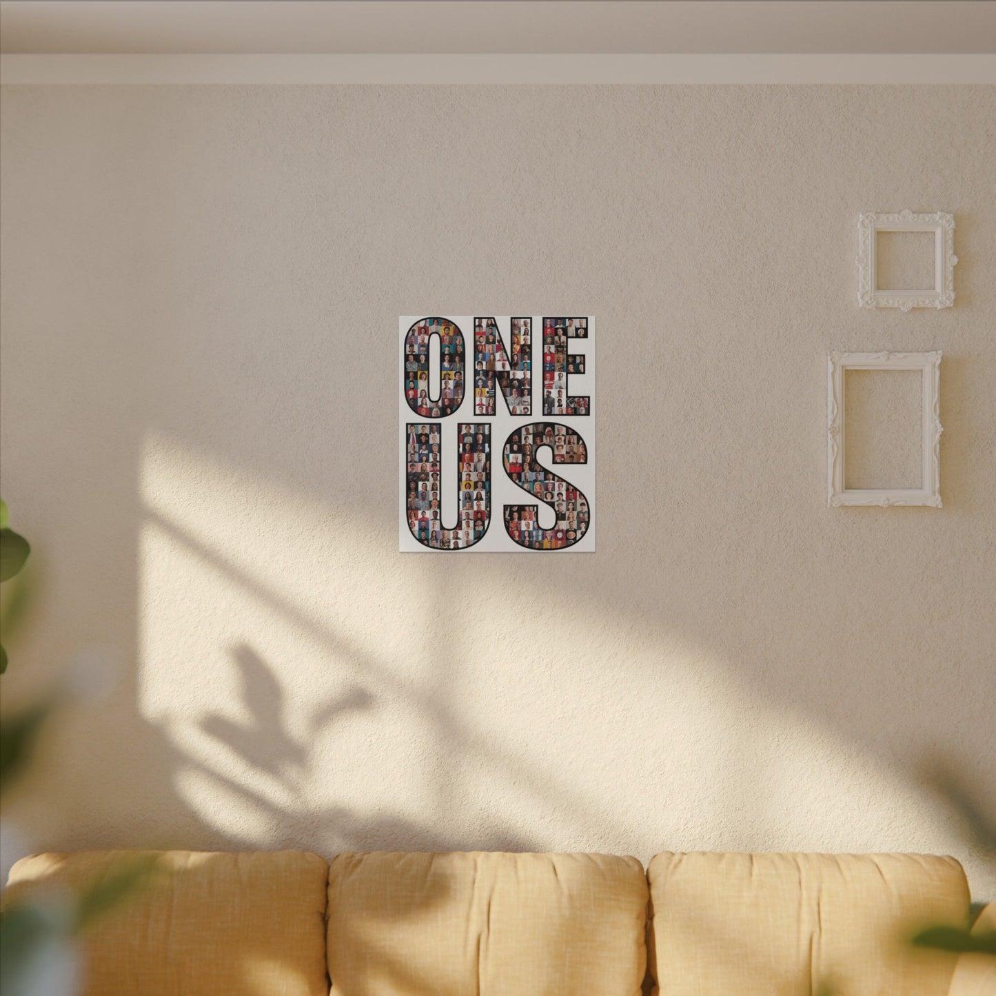 "One Us Humanity" Canvas Print - We Are One