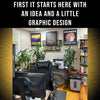 Spartan Warrior Inspired Wall Art - Motivational Home Decor