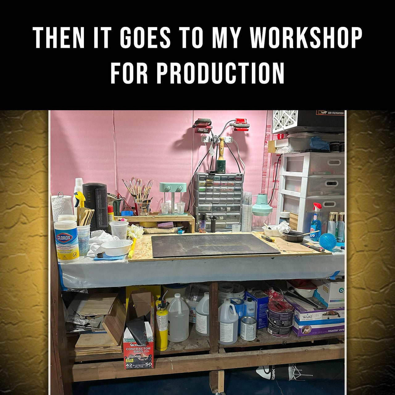 Motivational Wall Art: Own Your Craft with the 'Bad Workman Blames His Tools' Proverb Plaque