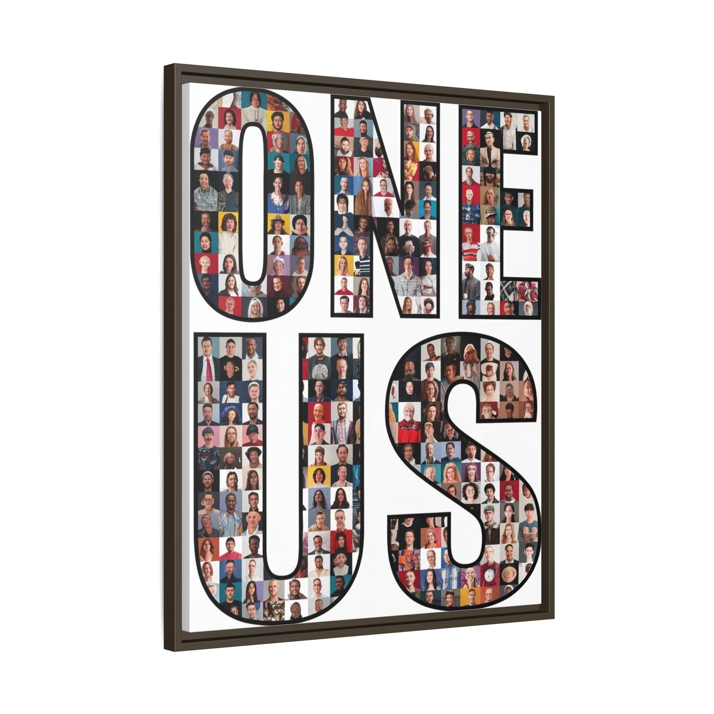 "One Us Humanity" Canvas Print - We Are One - Abanak