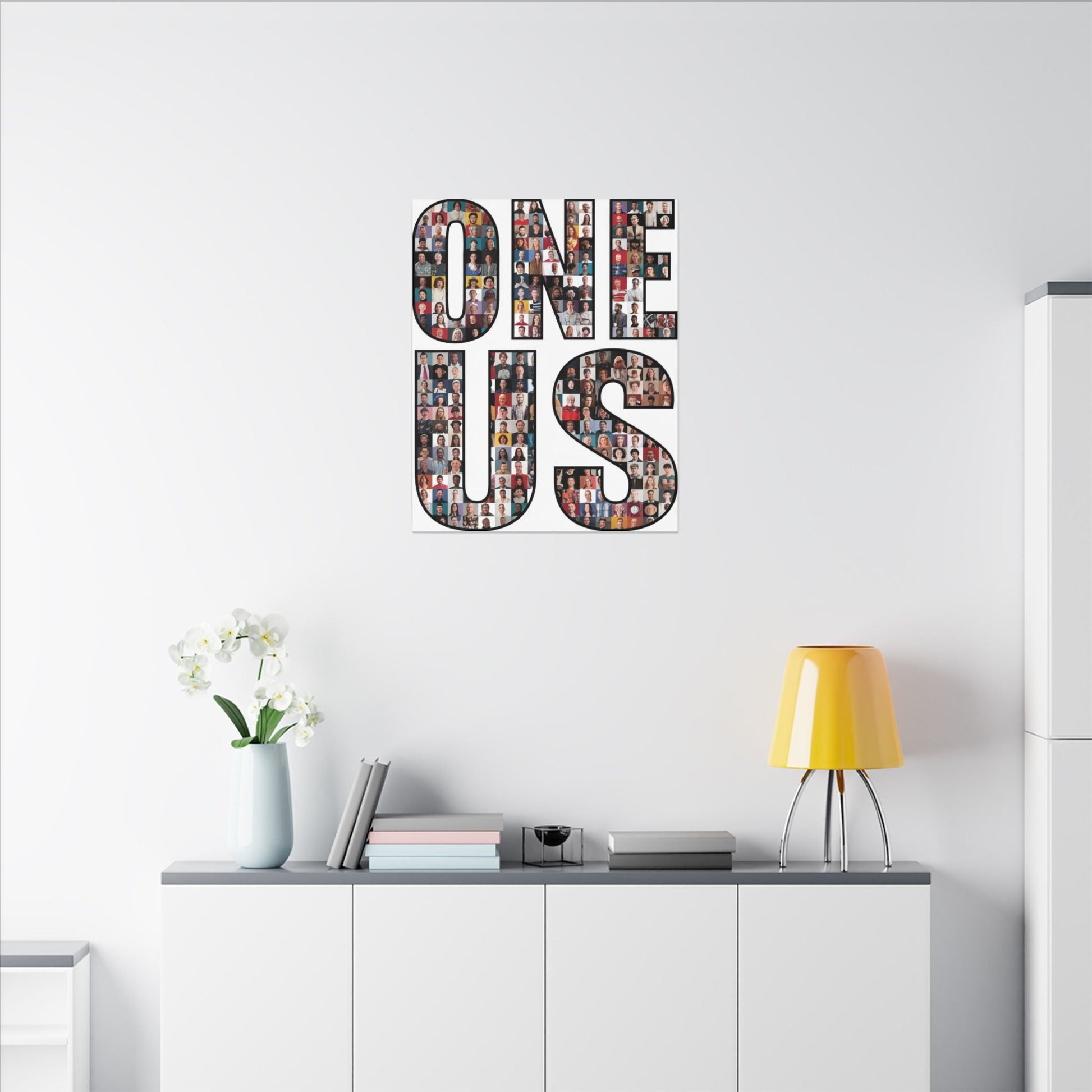 "One Us Humanity" Canvas Print - We Are One - Abanak