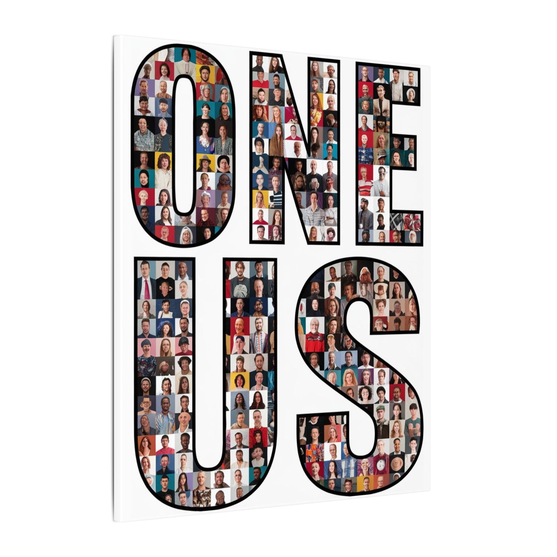 "One Us Humanity" Canvas Print - We Are One - Abanak
