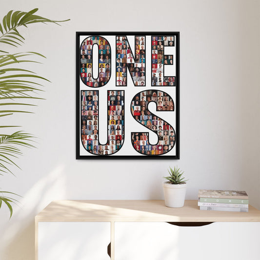 "One Us Humanity" Canvas Print - We Are One - Abanak