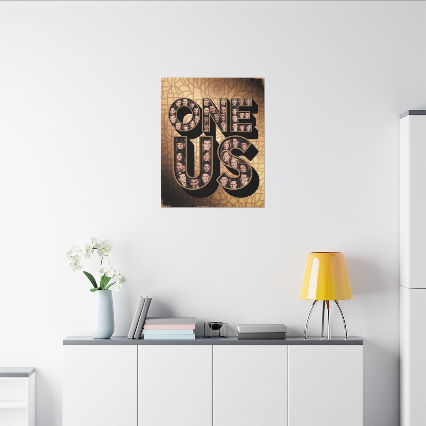 One Us Humanity Canvas Print - We Are One Us - Abanak
