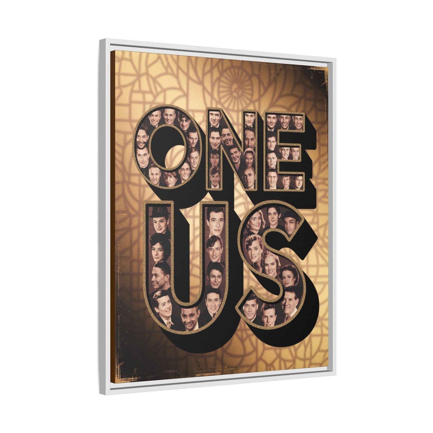 One Us Humanity Canvas Print - We Are One Us - Abanak