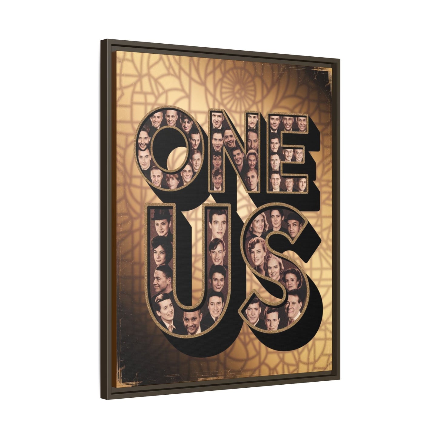 One Us Humanity Canvas Print - We Are One Us - Abanak